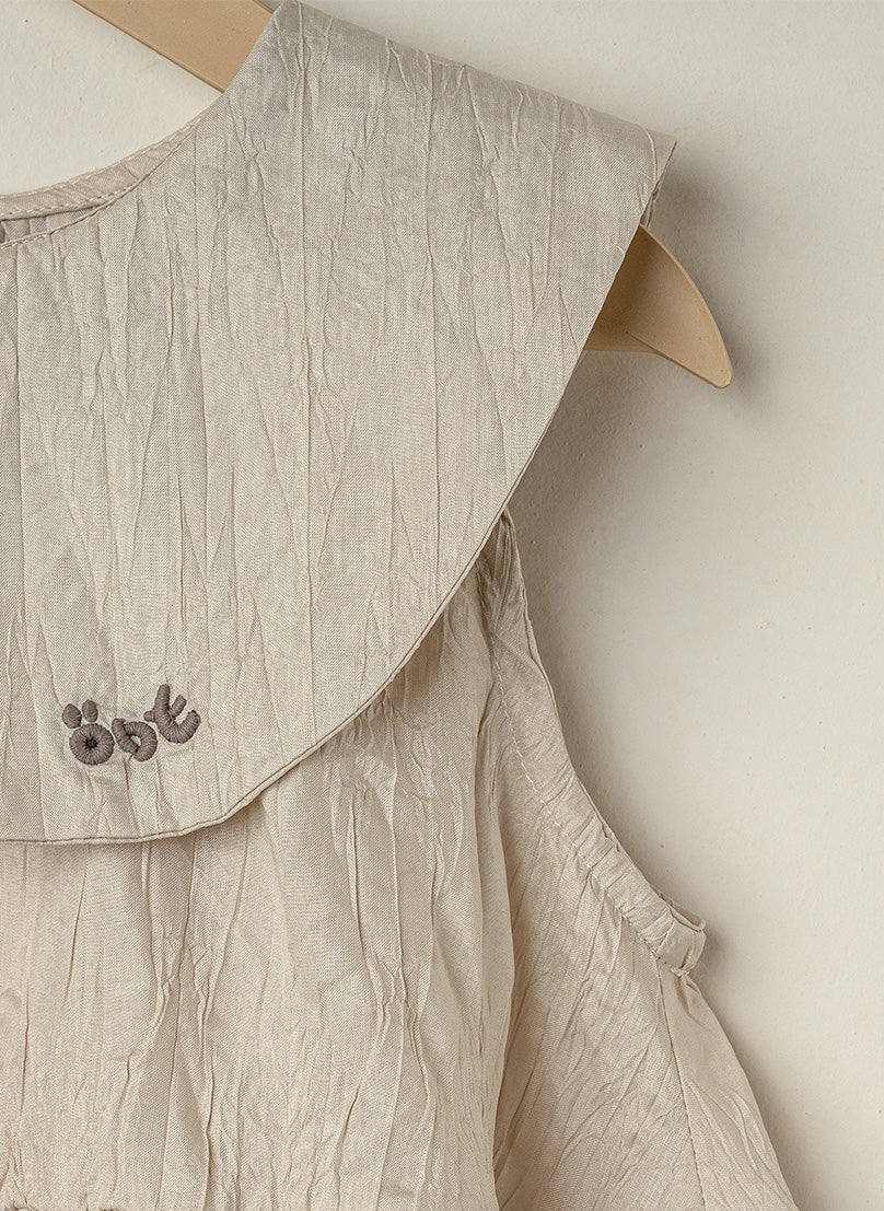 Petal Collar Dress