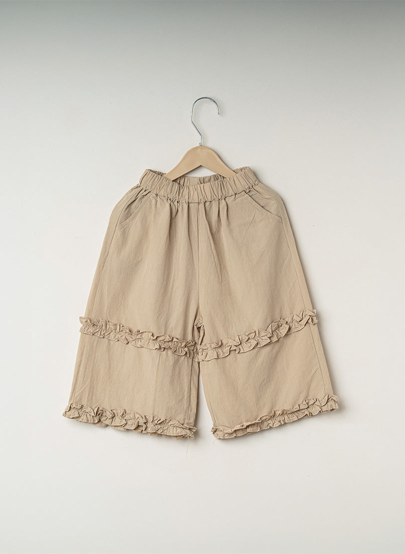 Sage Green Ruffle Pants