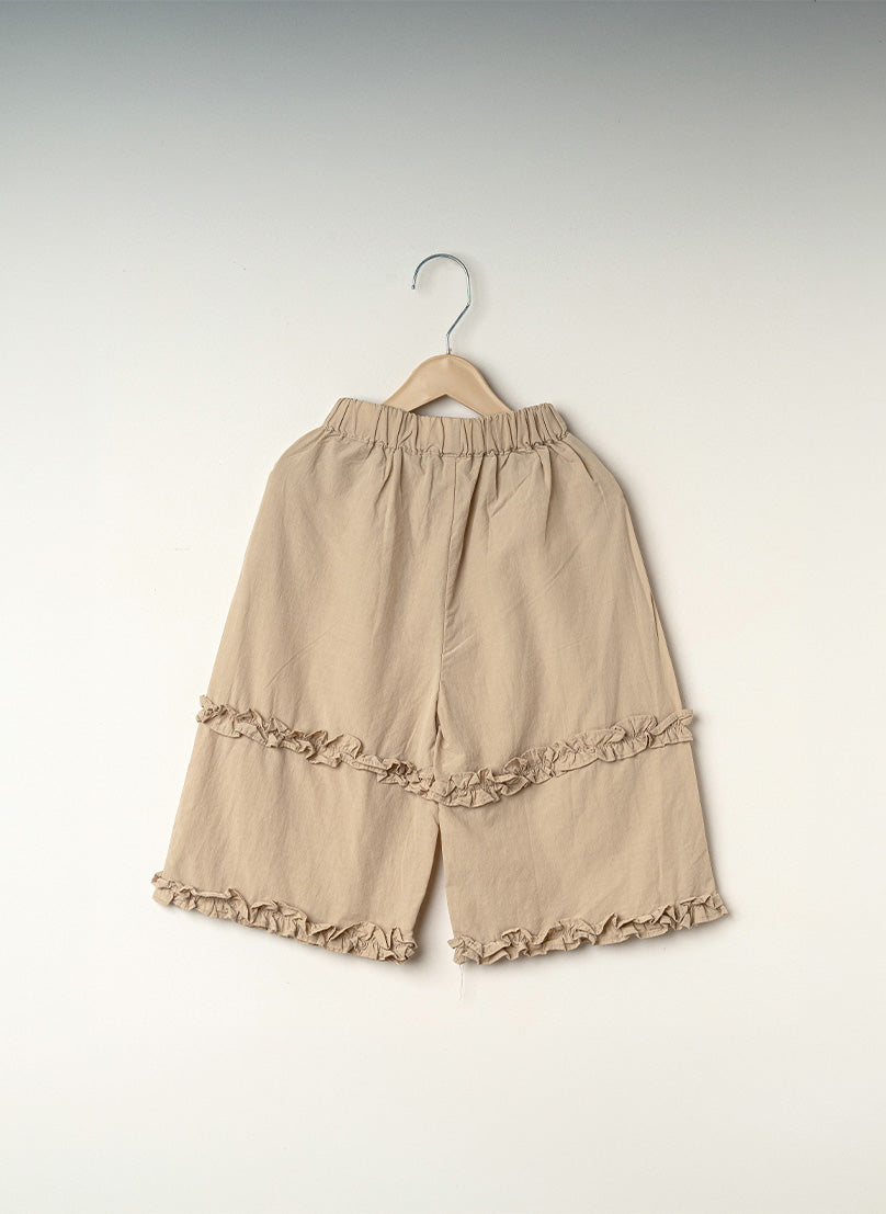 Sage Green Ruffle Pants