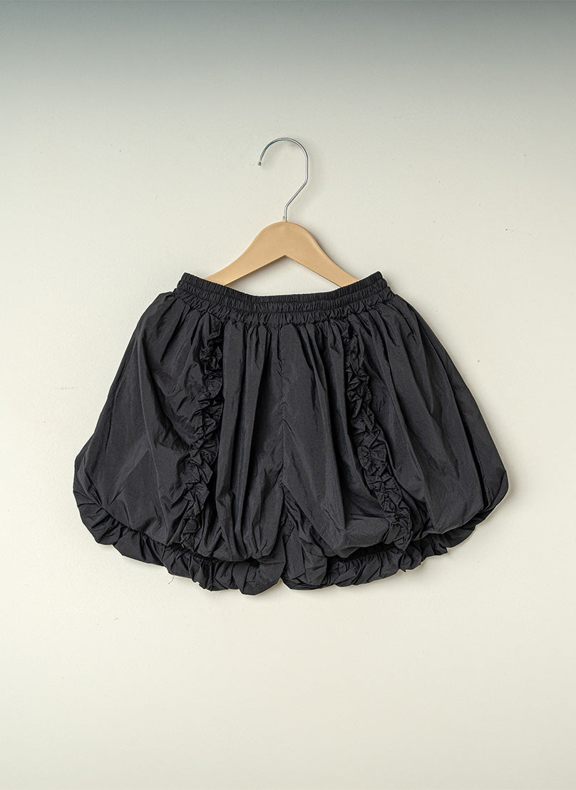 Black Ballon Shorts