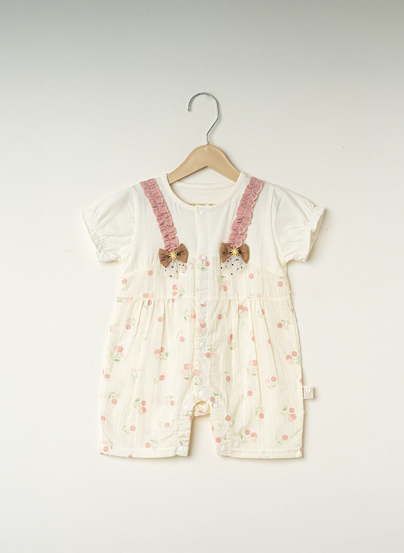Cherry Baby Romper