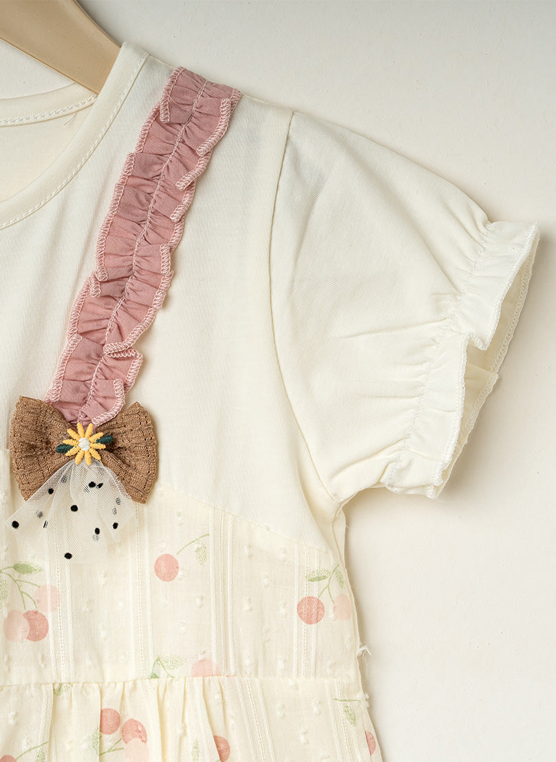 Cherry Baby Romper