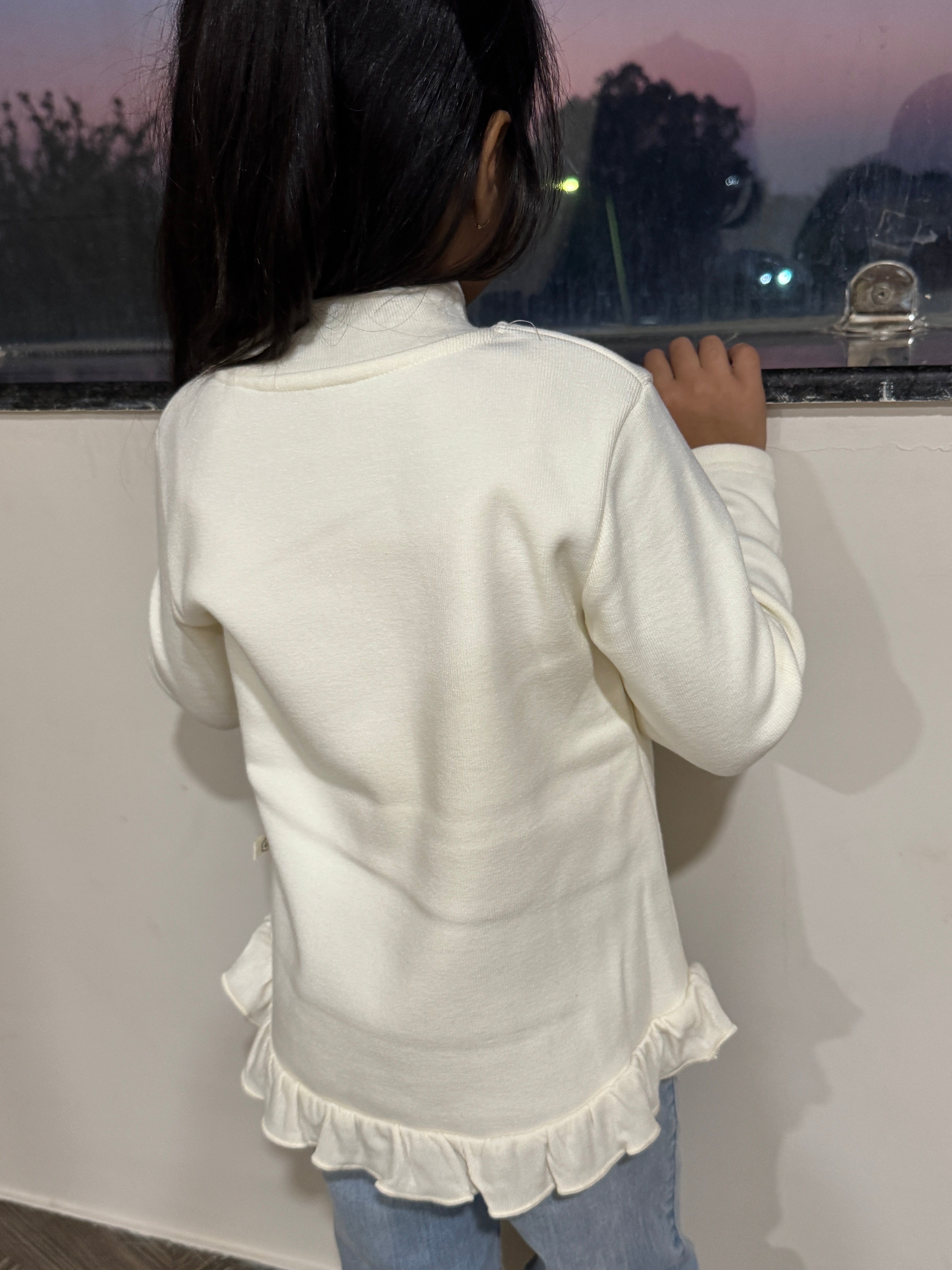 Ruffle Pullover