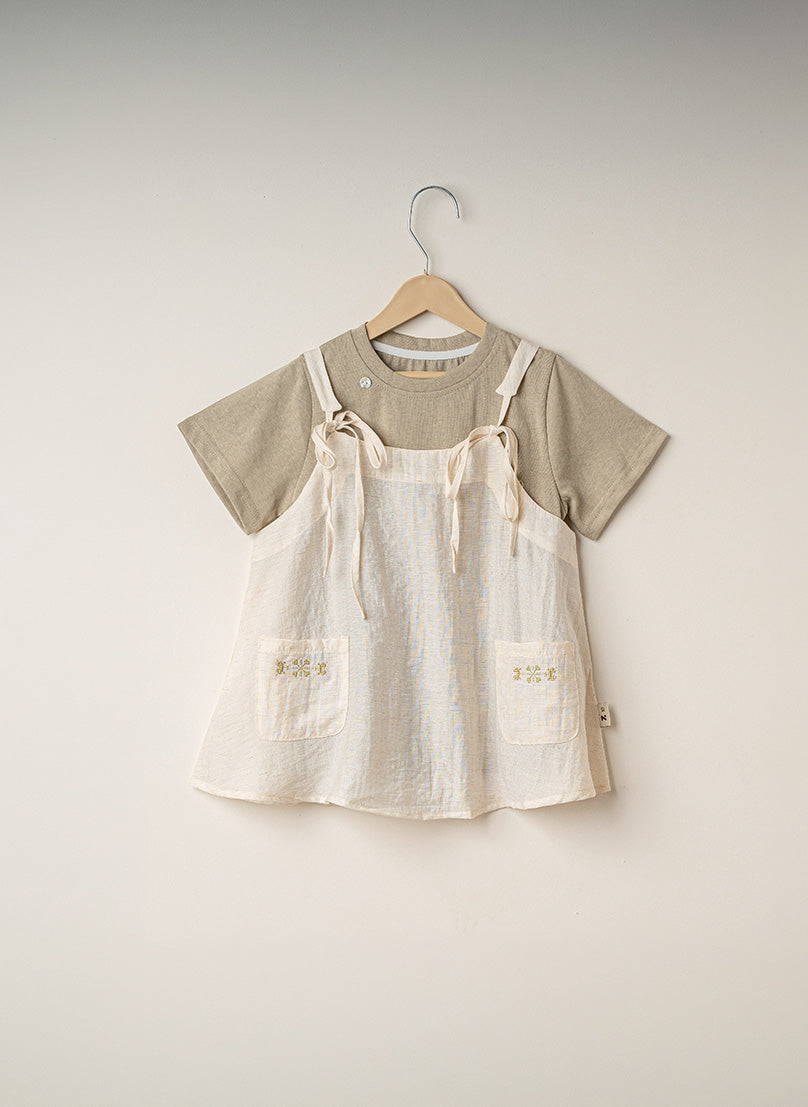 Sage Green Layered Charm 3-Piece Set