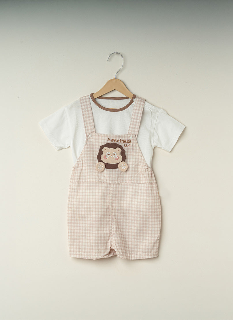 Lions 2-Piece Dungaree Set