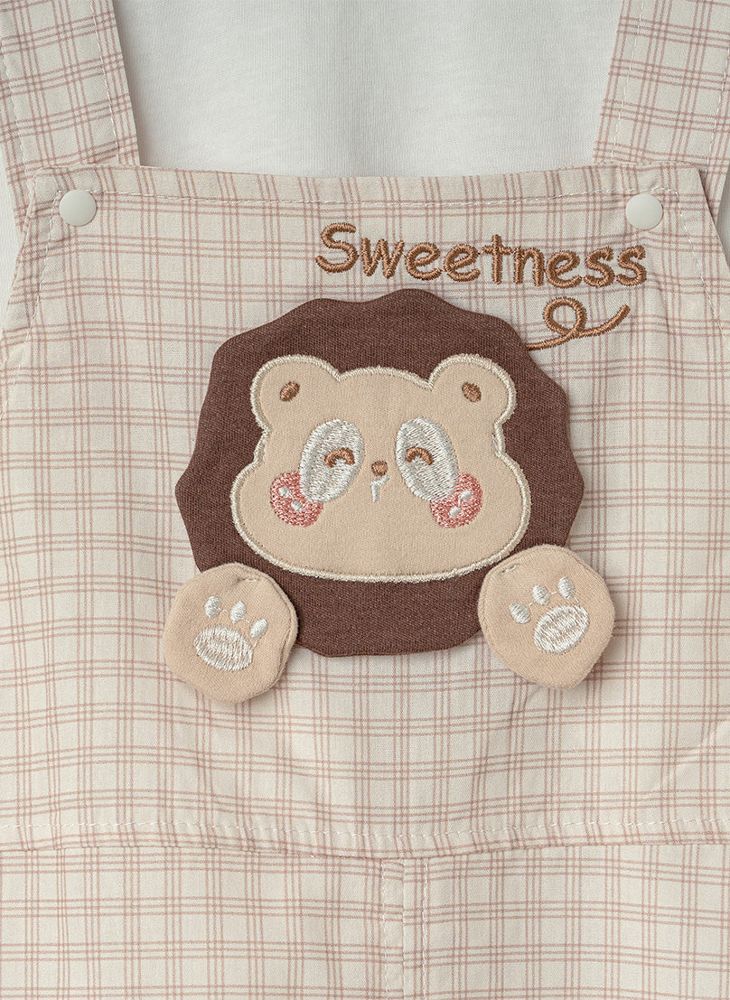 Lions 2-Piece Dungaree Set
