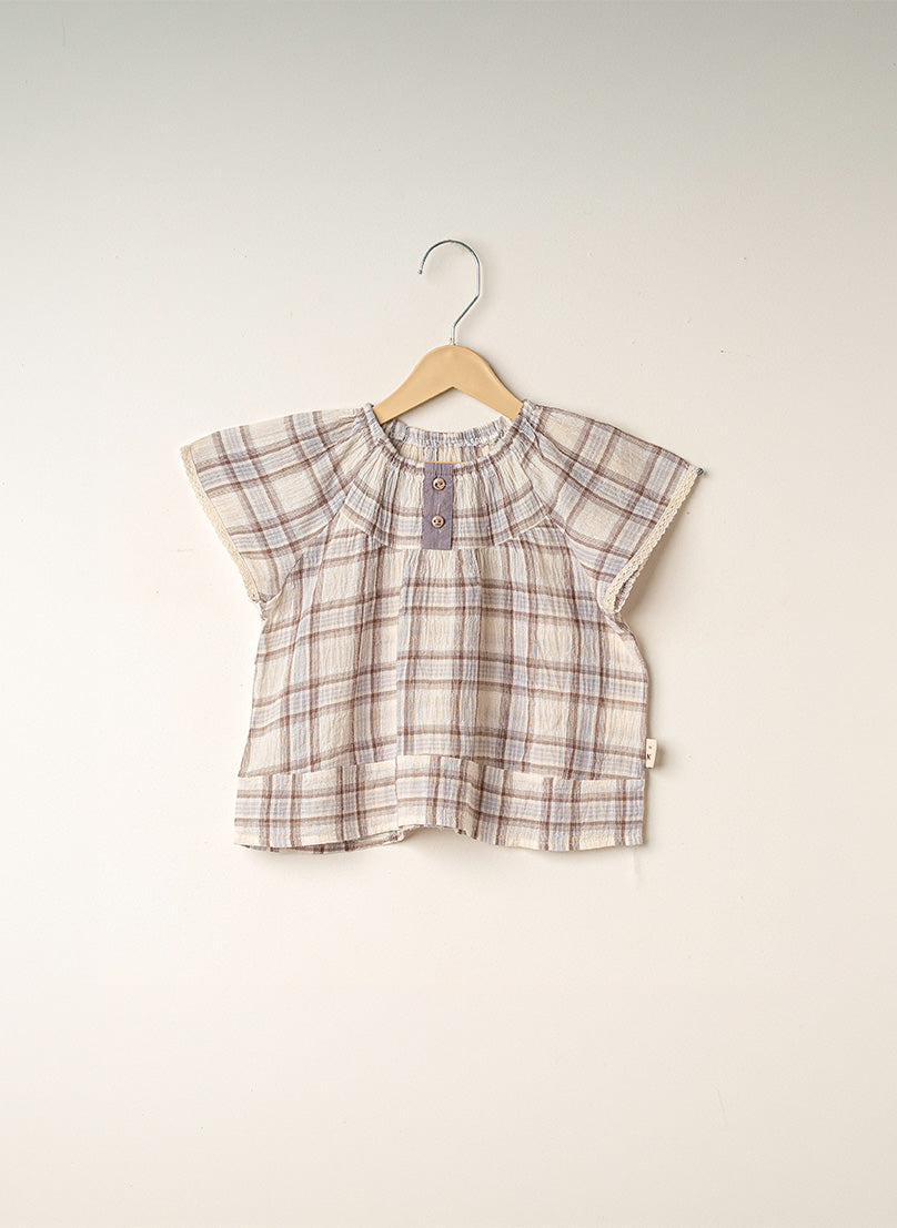 Dusty Purple The Checkered Charm Set