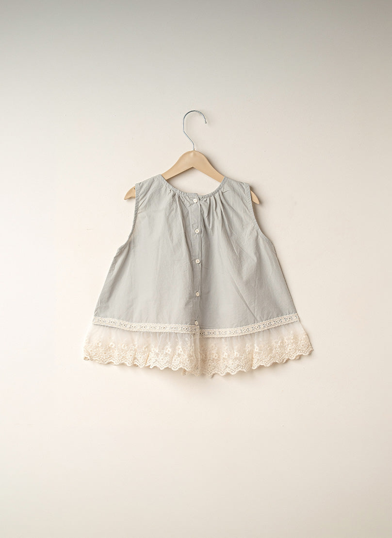 Dusty Light Blue lace Cord set