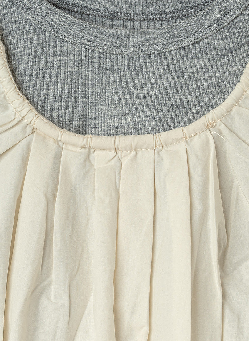 Grey and Cream Lily Dress