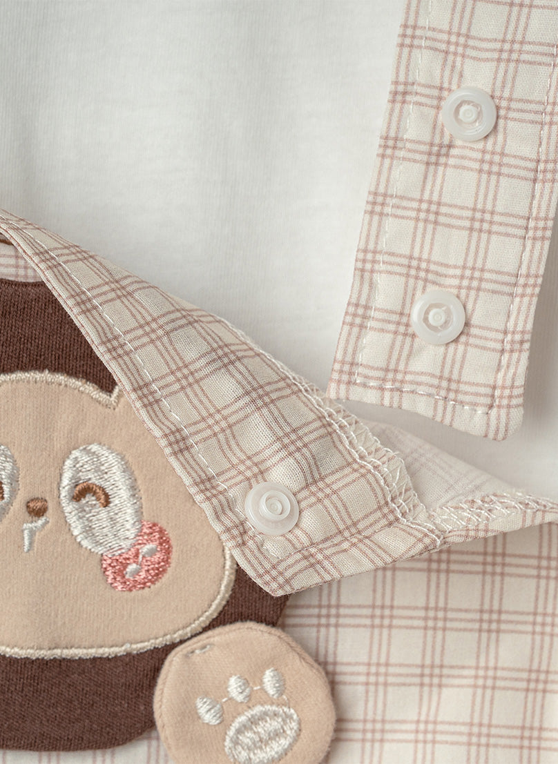 Lions 2-Piece Dungaree Set