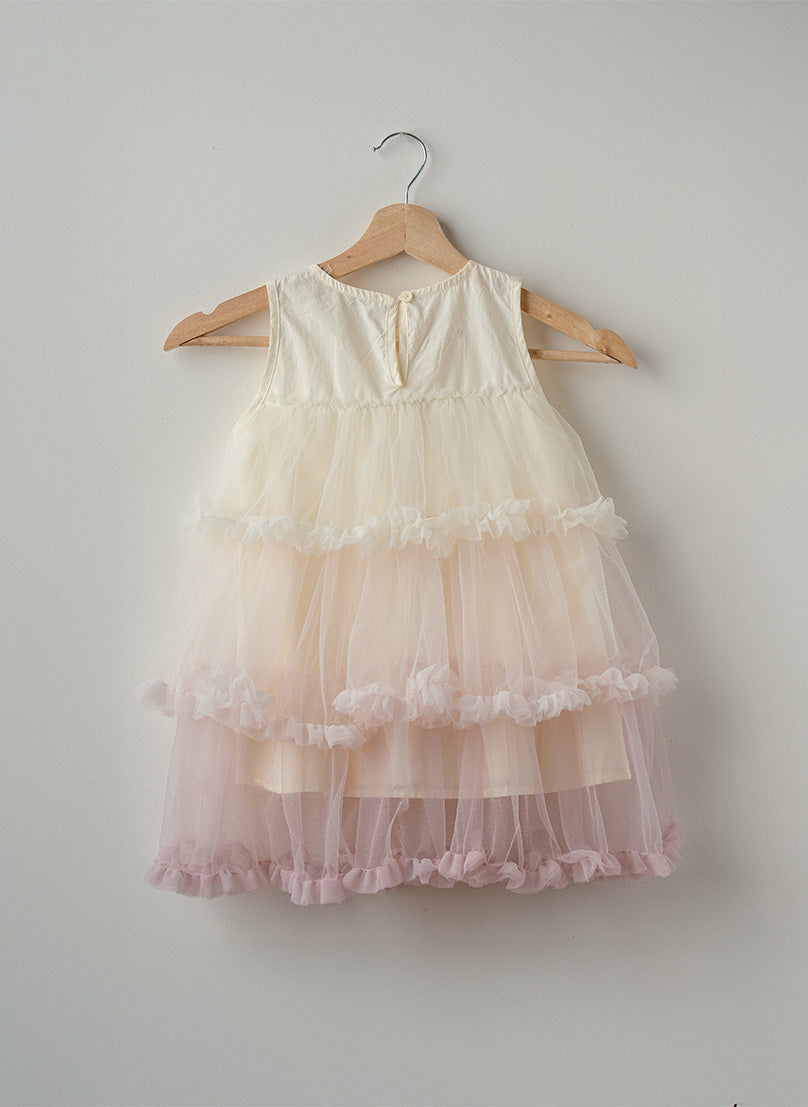 Ombre Ruffle Dress