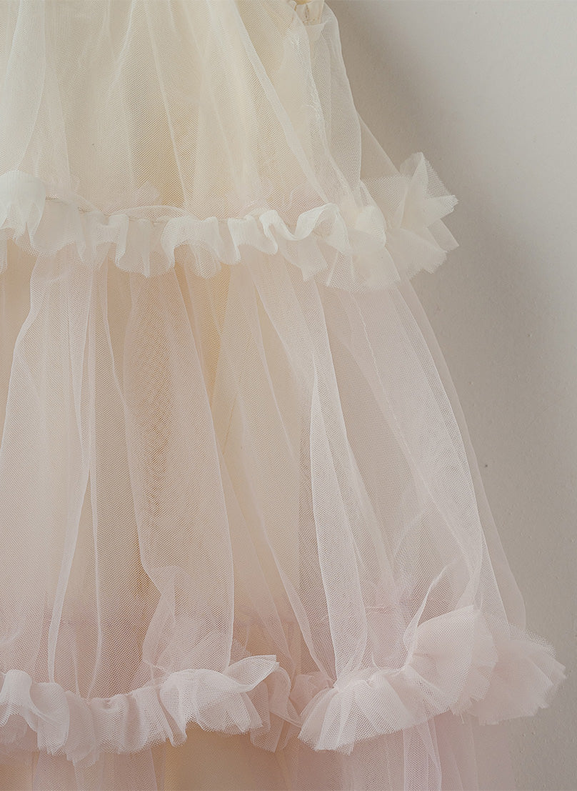 Ombre Ruffle Dress