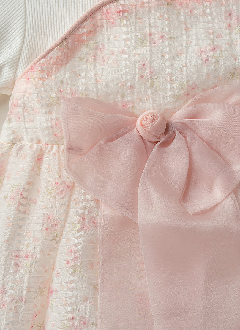 Petal Pink Overlay Dress