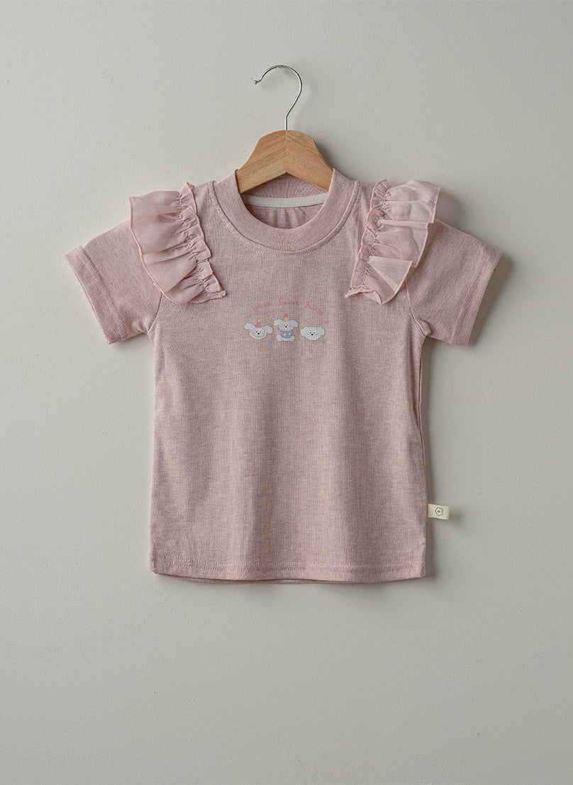 Ruffle Puppy Tee