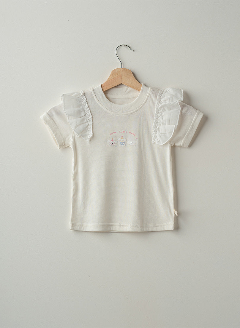 Ruffle Puppy Tee