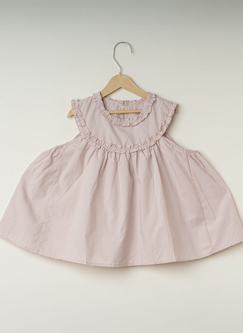 Light Pink Ruffle Top