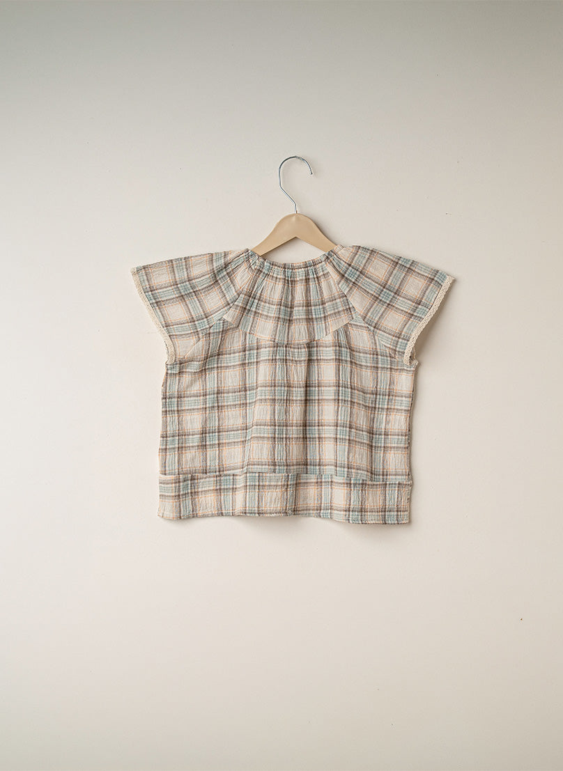 Dusty Blue The Checkered Charm Set (Copy)