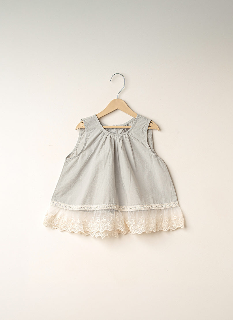 Dusty Light Blue lace Cord set